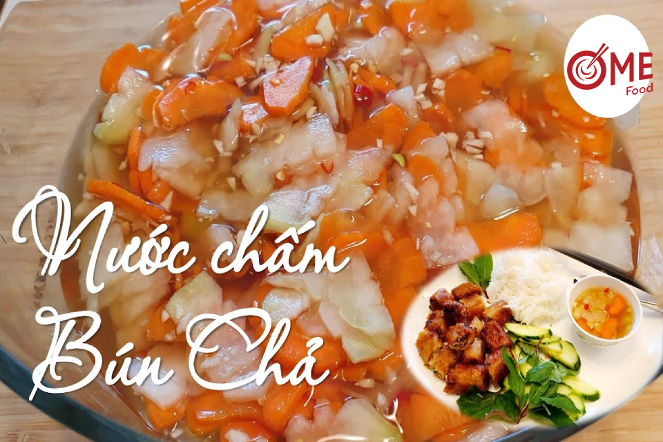 cách làm nước chấm bún chả