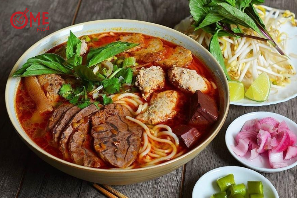 gia vị nấu bún bò huế