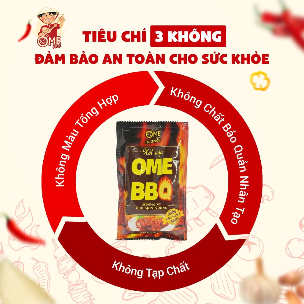 Xốt ướp OME BBQ -70g