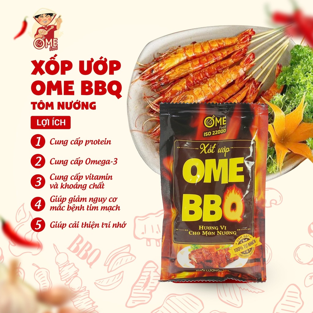 Xốt ướp OME BBQ -70g