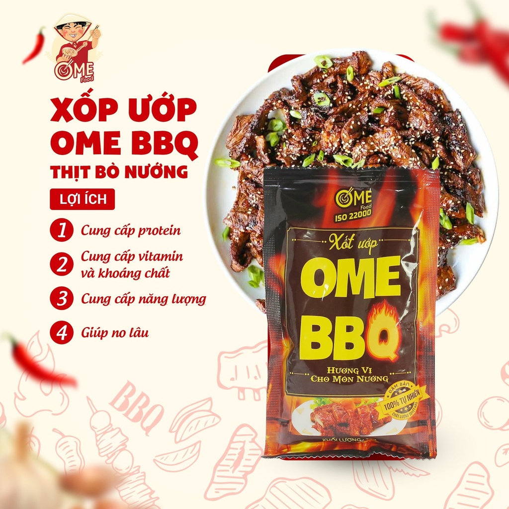 Xốt ướp OME BBQ -70g