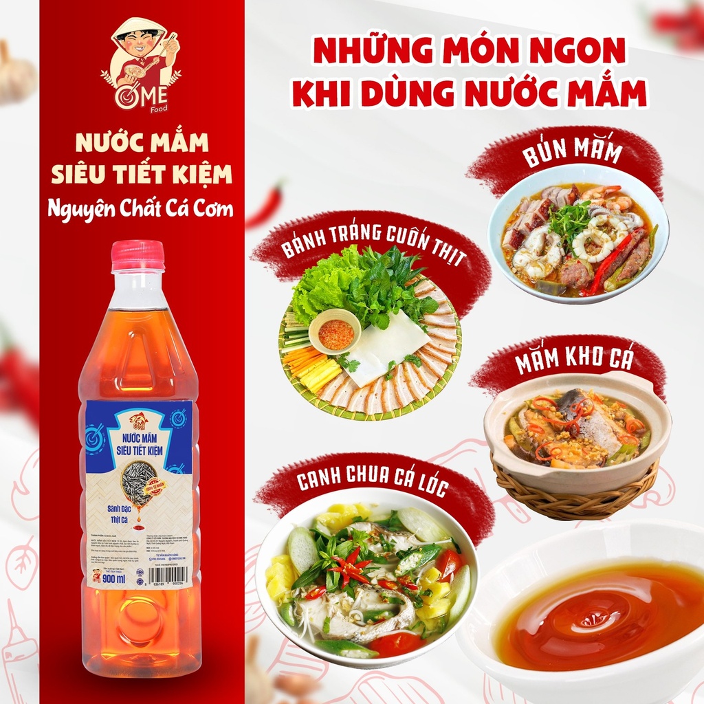 Nước mắm siêu tiết kiệm - 900ml