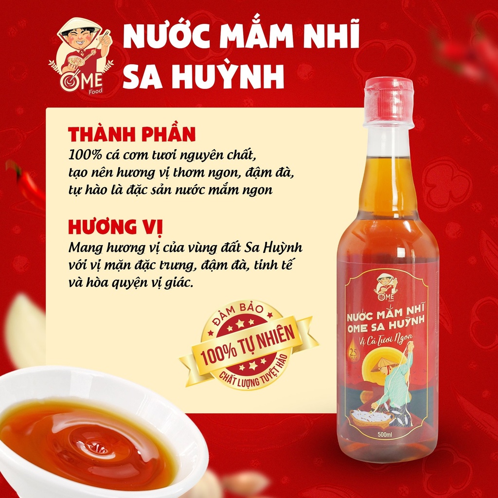 Mắm nhỉ Sa Huỳnh - 500ml