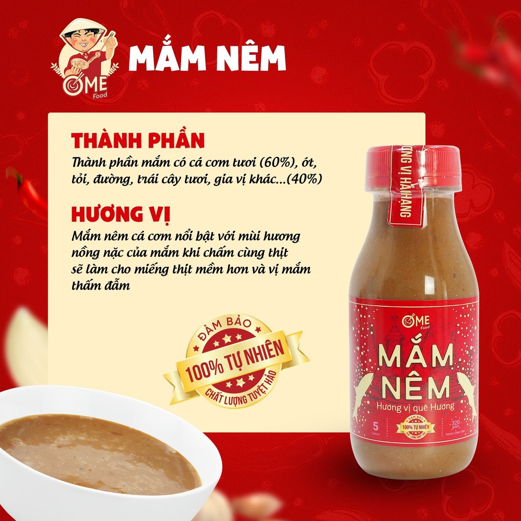 Mắm nêm ăn liền 320g