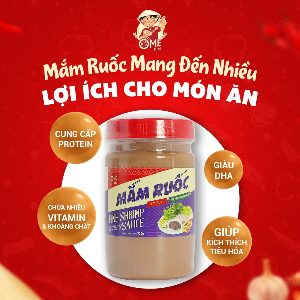 Mắm ruốc lý sơn - 200g