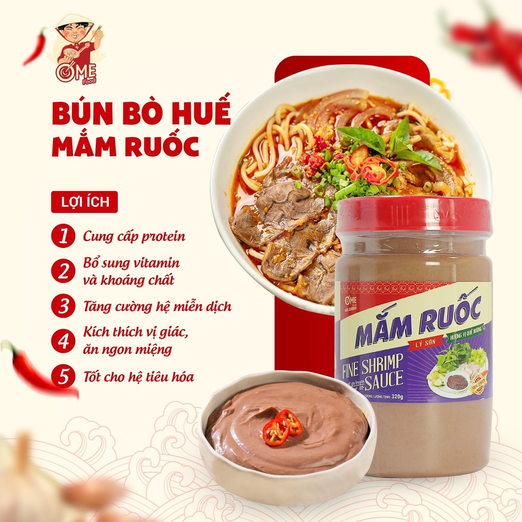 Mắm ruốc lý sơn - 200g