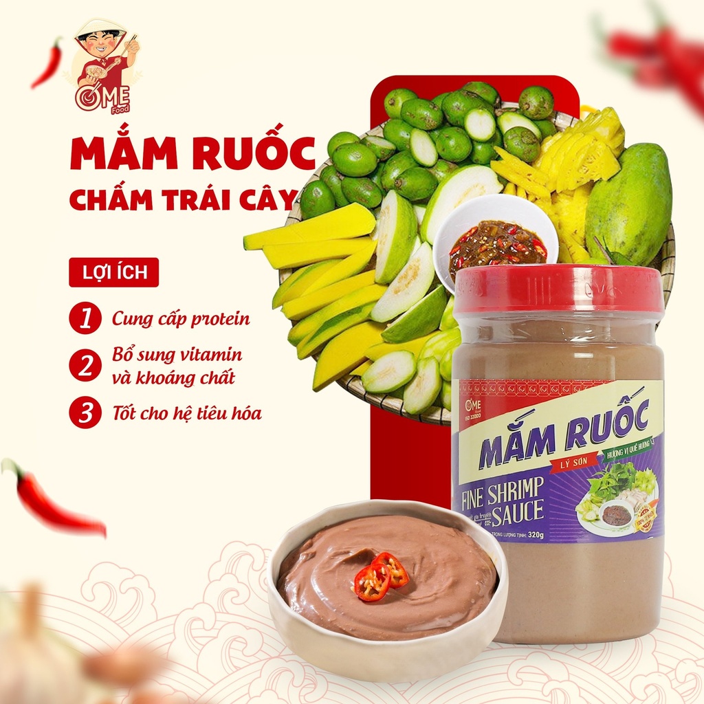 Mắm ruốc lý sơn - 200g