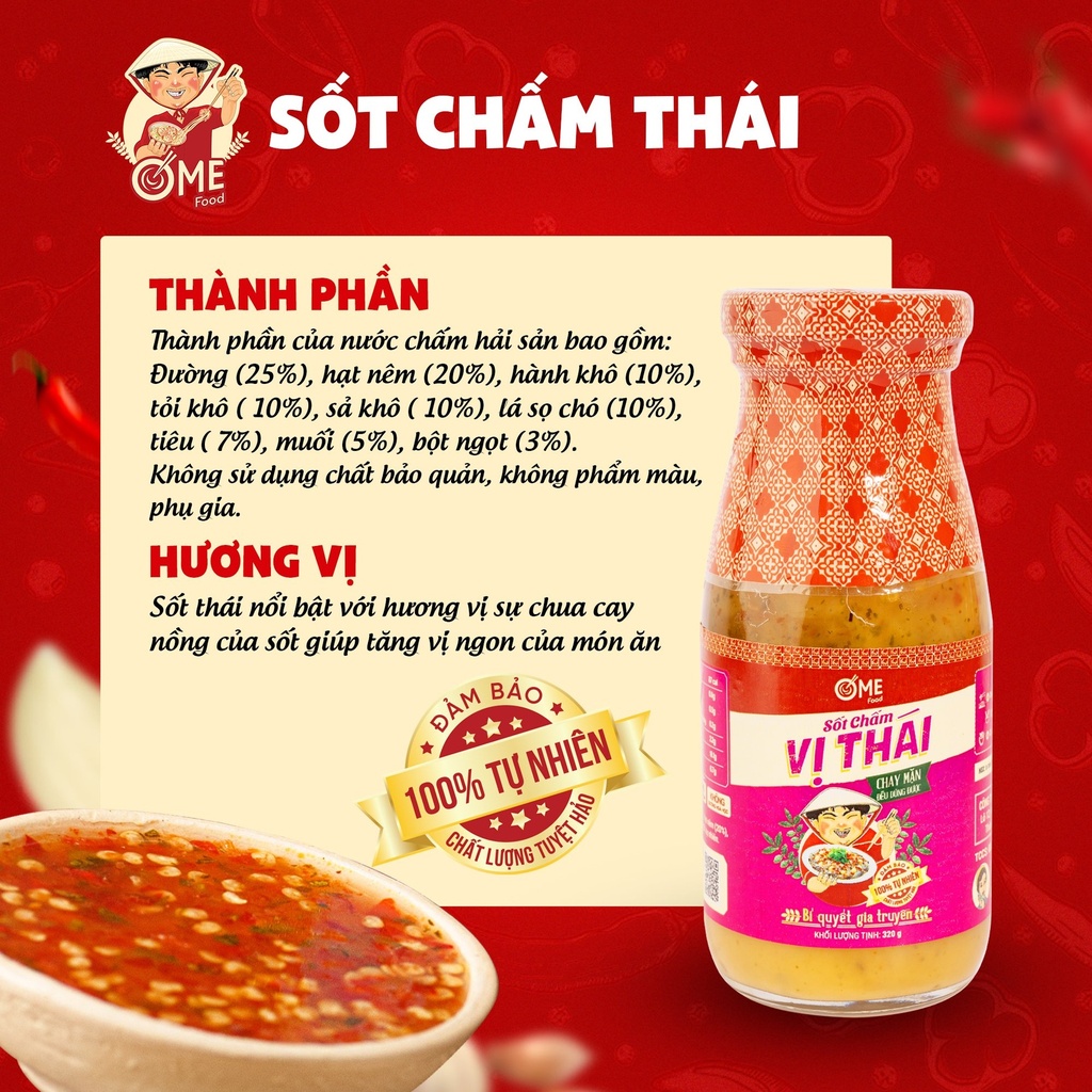 Sốt chấm Vị Thái 320g