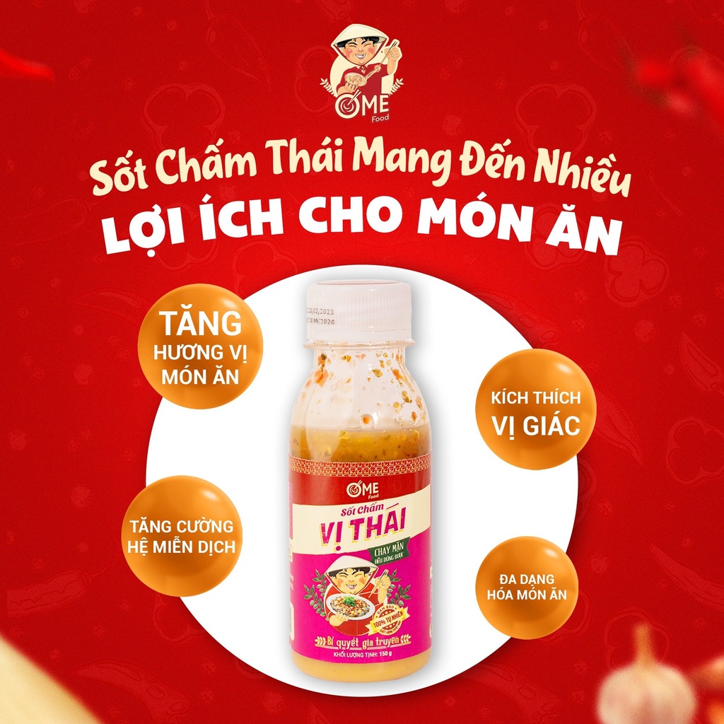 Sốt chấm vị Thái 150g