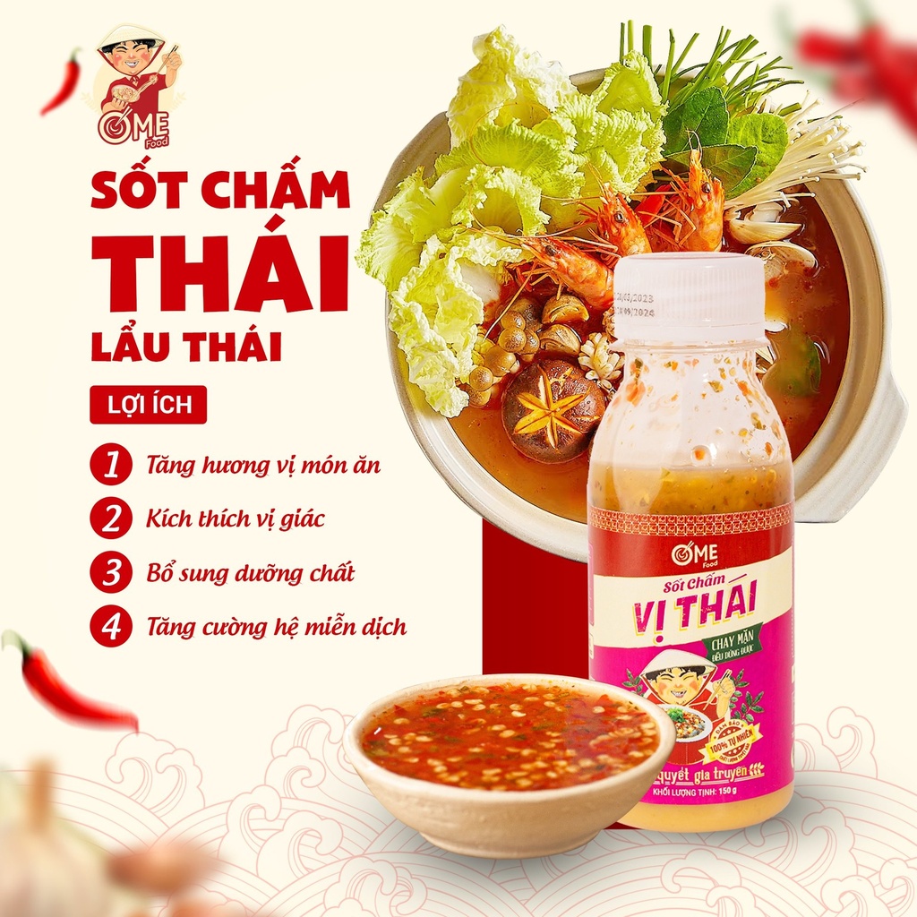 Sốt chấm vị Thái 150g