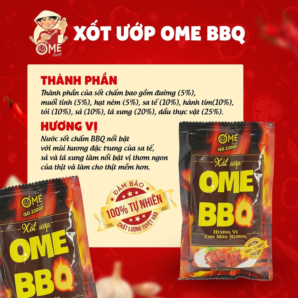 Xốt ướp OME BBQ -70g