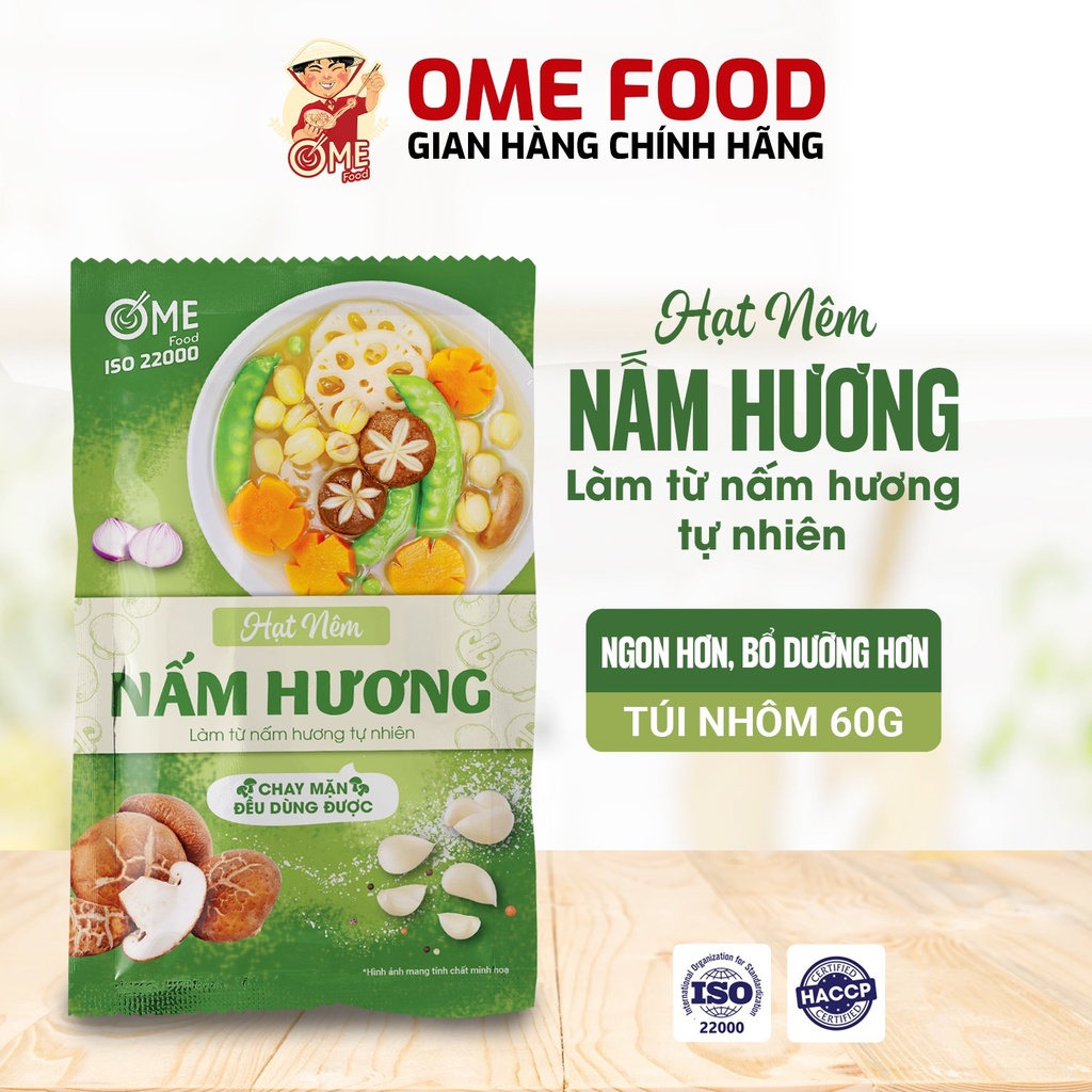 Hạt nêm nấm hương - 60g