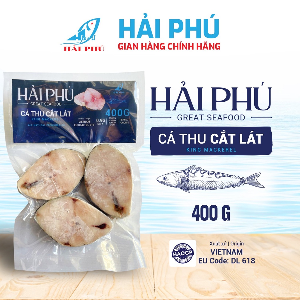 Cá Thu cắt lát -400g