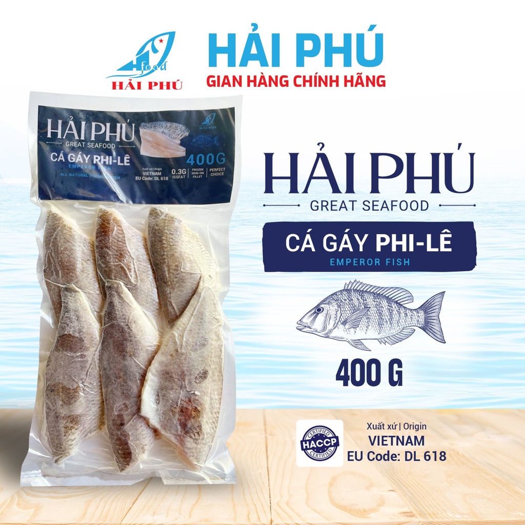 Cá Gáy Phi Lê - 400g