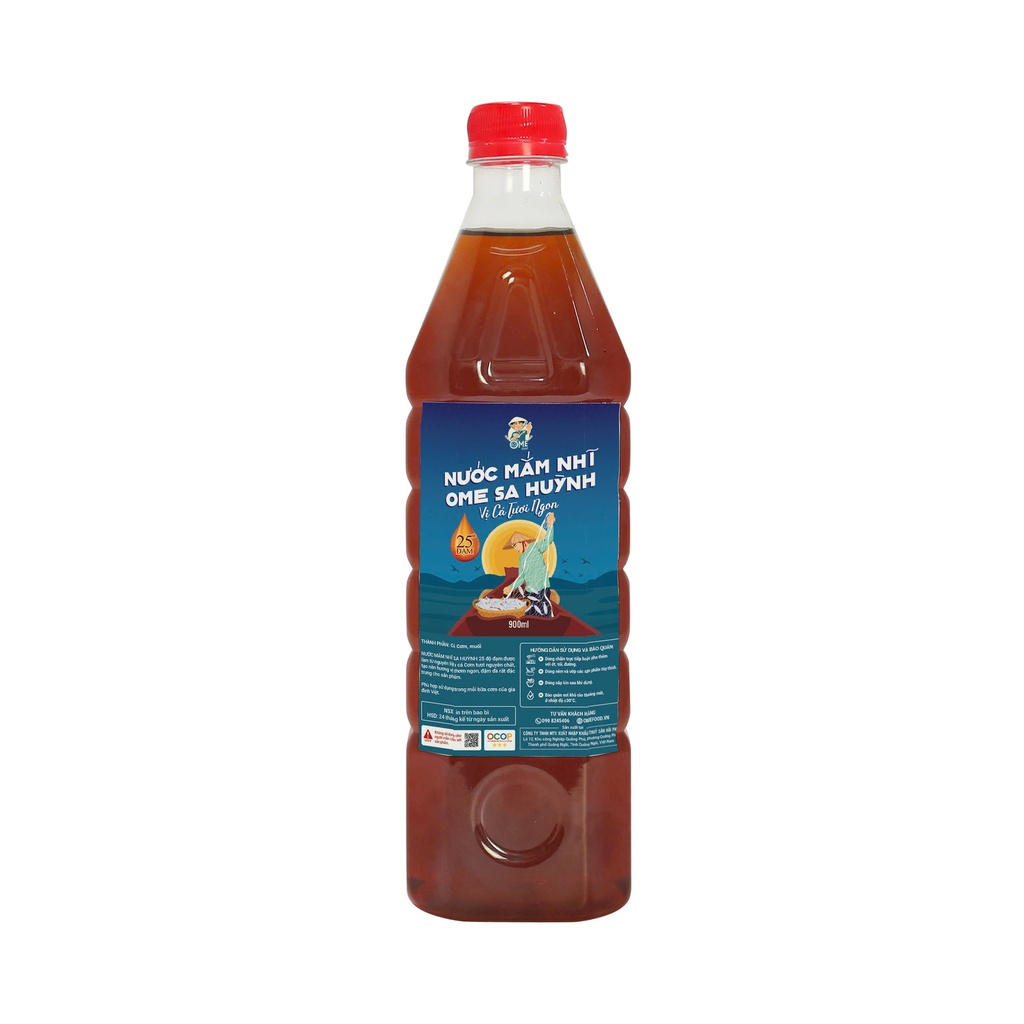 Mắm nhỉ Sa Huỳnh - Nhãn xanh - 900ml