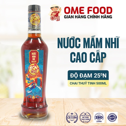 Nước mắm nhĩ cao cấp 25 N - 500ml