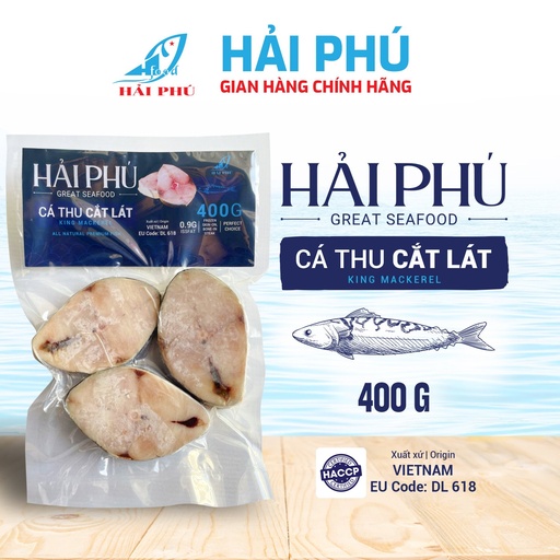 Cá Thu cắt lát -400g