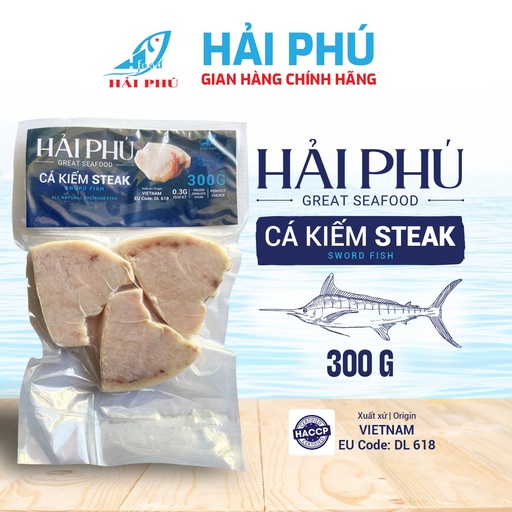 Cá Kiếm Steak - 300g